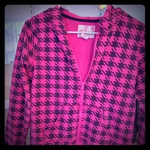 Girls front zip hoodie